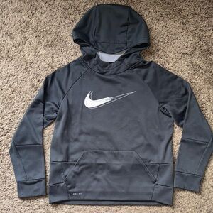 Nike DRI-FIT Boys Sweatshirt Hoodie Size L (12)